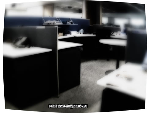 This is the usual view from my cubicle