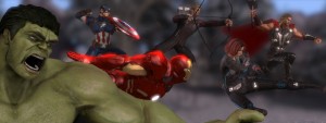Age of Ultron login screen from Marvel Heroes