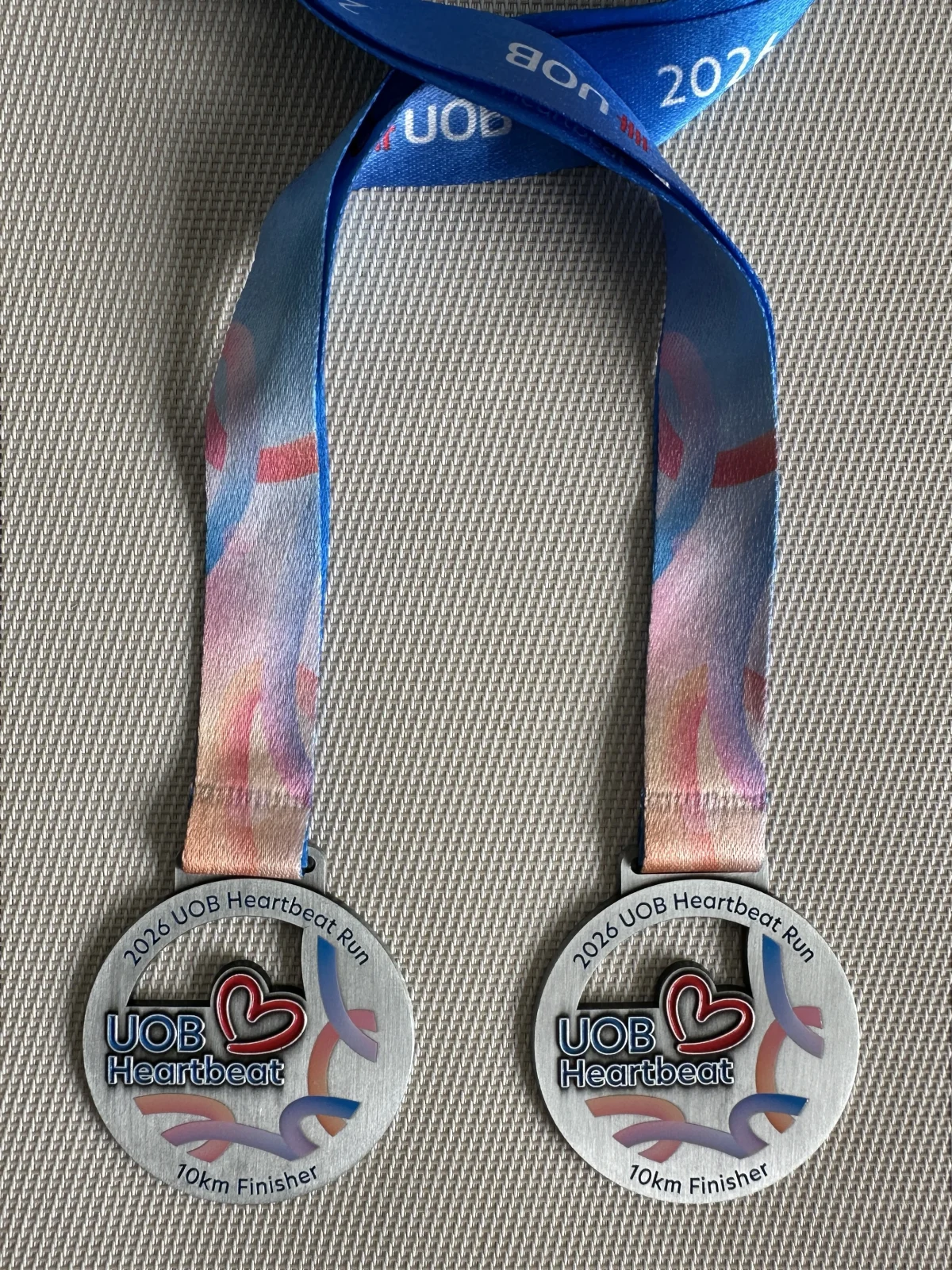 10 km finisher medals
